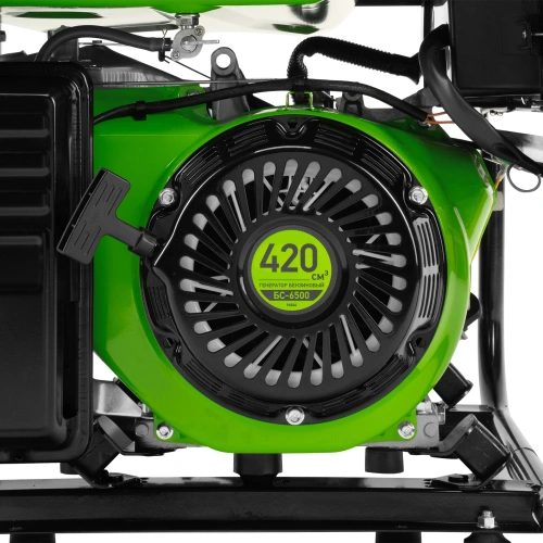 Генератор бензиновый БС-6500, 5.5 кВт, 230В, четырехтактный, 25 л, ручной стартер Сибртех купить в Москве с доставкой по всей России | ProtosMarket.ru