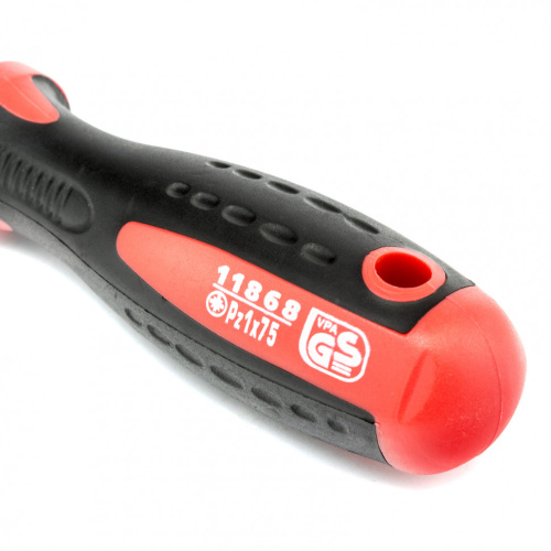 Отвертка Profi, PZ1 x 75 мм, S2, двухкомпонентная рукоятка Matrix купить в Москве с доставкой по всей России | ProtosMarket.ru