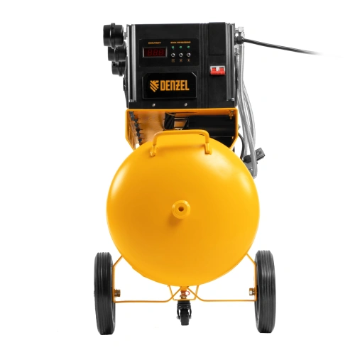 Компрессор безмасляный, малошумный  DLS 2250/100, 2250 Вт, 3x750, 100 л, 410 л/мин блок управления/ Denzel купить в Москве с доставкой по всей России | ProtosMarket.ru