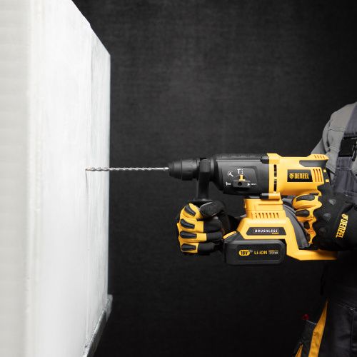 Бур по бетону, двойная спираль, три пылеотводящие кромки, 10 x 210 мм DENZEL купить в Москве с доставкой по всей России | ProtosMarket.ru