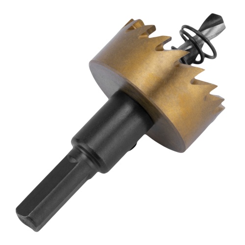 Коронка по металлу HSS, 30 мм, нитридтитановое покрытие Denzel купить в Москве с доставкой по всей России | ProtosMarket.ru