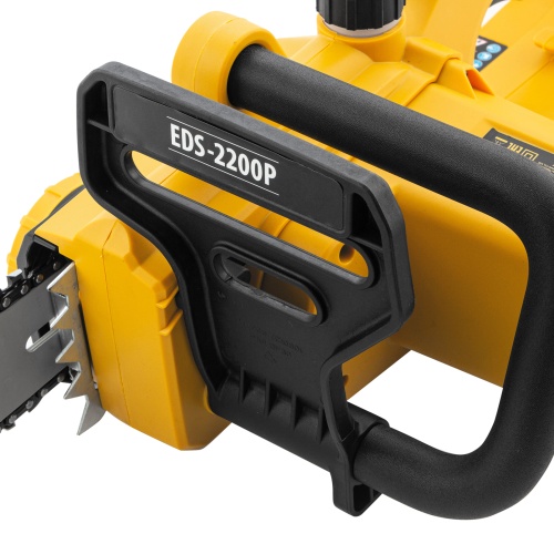Пила цепная электрическая EDS-2200P, 2.2 кВт,поперечная, шина 45 см, шаг 3/8, паз 1.3 мм, 63 звена Denzel купить в Москве с доставкой по всей России | ProtosMarket.ru