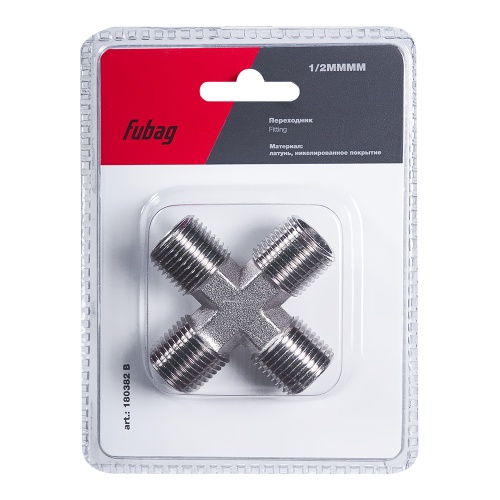 Переходник 1/2"MMMM_блистер 1 шт** купить в Москве с доставкой по всей России | ProtosMarket.ru