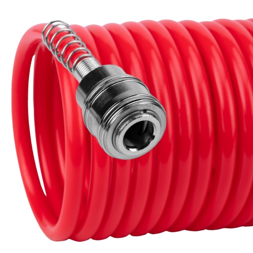 Шланг спиральный воздушный, 15 м, с быстросъемными соединениями Matrix купить в Москве с доставкой по всей России | ProtosMarket.ru