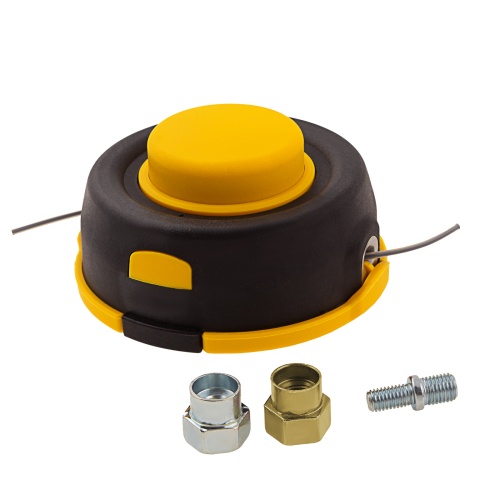 Катушка универсальная триммерная, гайка М10 х 1.25, М8, М12, винт М8-М10, левая резьба, шаг 1.5 мм Denzel купить в Москве с доставкой по всей России | ProtosMarket.ru