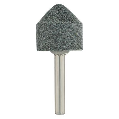 Шарошка абразивная, конус, для дрели, 25 x 25 мм, хвостовик d6 мм, 63С Denzel купить в Москве с доставкой по всей России | ProtosMarket.ru