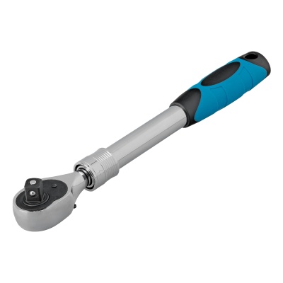 Ключ-трещотка телескопический 1/2", 305-445 мм, CrV, 72 зуба, с быстрым сбросом, хром Gross купить в Москве с доставкой по всей России | ProtosMarket.ru