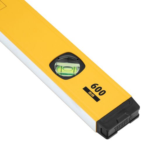 Уровень алюминиевый, магнит, фрезерованный, 3 глазка (1 зеркал.) 0,5 мм/м, 600 мм Denzel купить в Москве с доставкой по всей России | ProtosMarket.ru