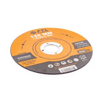 Круг отрезной по металлу FTL Express 125 х 1,6 х 22,2 мм A46TBF купить в Москве с доставкой по всей России | ProtosMarket.ru