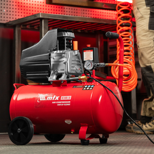 Компрессор воздушный DC1500L/50, 1,5 кВт, 50 л, 210 л/мин MTX купить в Москве с доставкой по всей России | ProtosMarket.ru