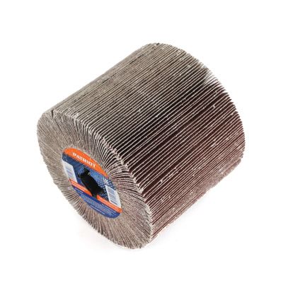 Щетка абразивная лепестковая для брашировальных машин (120х100 мм, Р120) купить в Москве с доставкой по всей России | ProtosMarket.ru