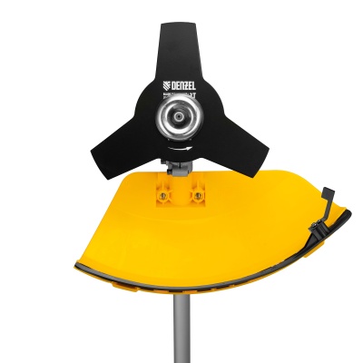 Триммер электрический TE-1400, 1400 Вт, 420 мм, катушка + диск, разборная штанга Denzel купить в Москве с доставкой по всей России | ProtosMarket.ru