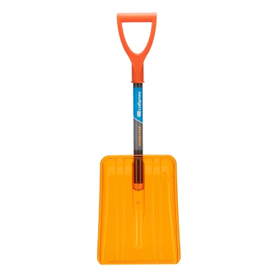 Лопата для уборки снега, поликарбонат, 270х360х840 мм, стальной черенок, усиленная Сибртех купить в Москве с доставкой по всей России | ProtosMarket.ru