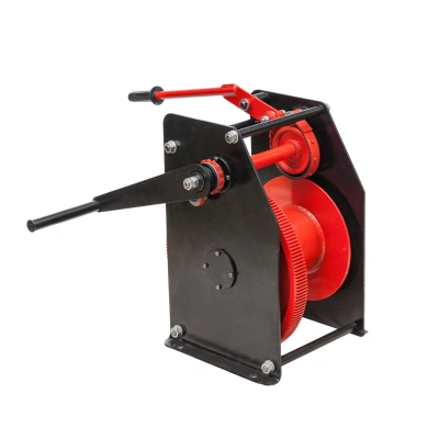 Лебедка барабанная TOR ТЛ-1Т г/п 1000 кг H-120 м (без каната)