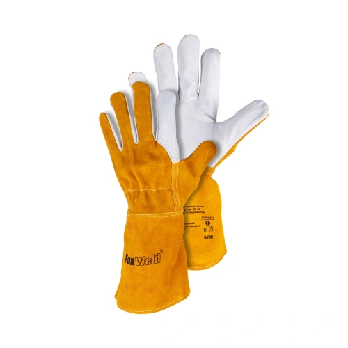 Краги кожаные мягкие FOXWELD "Мустанг" КС-03 купить в Москве с доставкой по всей России | ProtosMarket.ru