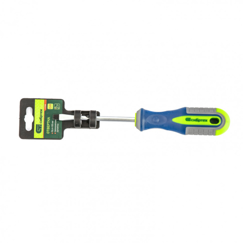 Отвертка, SL6 х 100 мм, CrV, трехкомпонентная рукоятка Сибртех купить в Москве с доставкой по всей России | ProtosMarket.ru