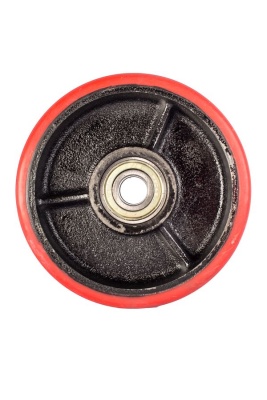 Колесо полиуретан 160х50 мм с подшипником для тележек гидравлических JC/DF-III/DB/BFC/AC(LH) купить в Москве с доставкой по всей России | ProtosMarket.ru