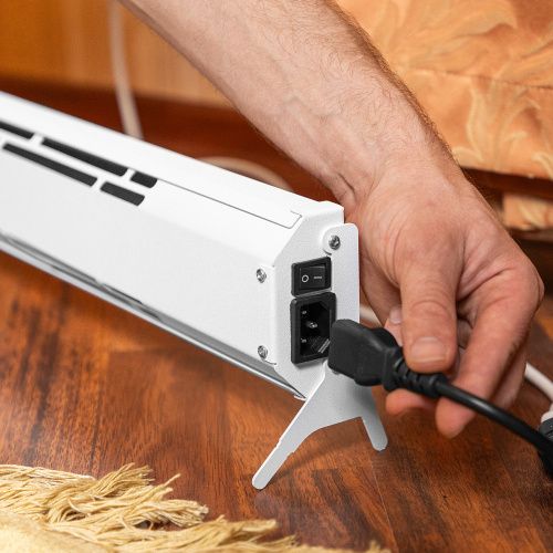 Конвектор электрический плинтусный ATRIC-300, 230 В, 300 Вт, ТЭН Denzel купить в Москве с доставкой по всей России | ProtosMarket.ru