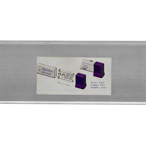 Лестница, 3 х 6 ступеней, алюминиевая, трехсекционная, Сибртех купить в Москве с доставкой по всей России | ProtosMarket.ru