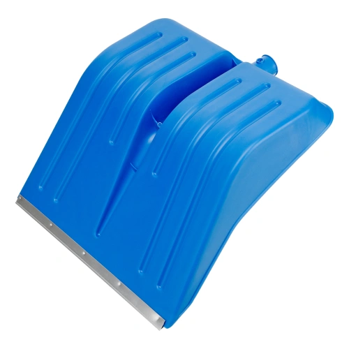 Лопата для уборки снега пластиковая, синяя, 420 х 425 мм, без черенка, Сибртех купить в Москве с доставкой по всей России | ProtosMarket.ru