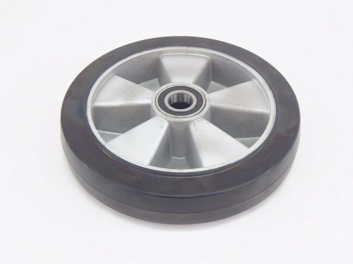 Колесо резиновое 250х50 мм с подшипником для тележек гидравлических HW по ценам производителя в Москве с доставкой по всей России