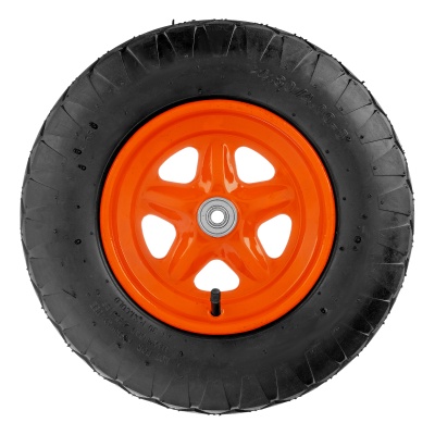 Колесо пневматическое «Звезда» 4.80/4.00-8 D380 мм, внутренний диаметр подшипника 12 мм, длина оси 80 мм Palisad купить в Москве с доставкой по всей России | ProtosMarket.ru