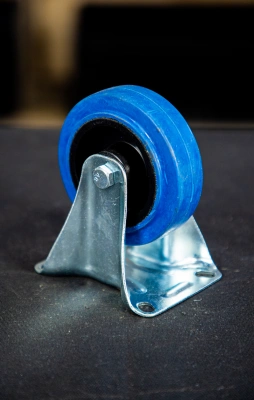 Колесо неповоротное резина FRCL 42 100 мм (F) купить в Москве с доставкой по всей России | ProtosMarket.ru