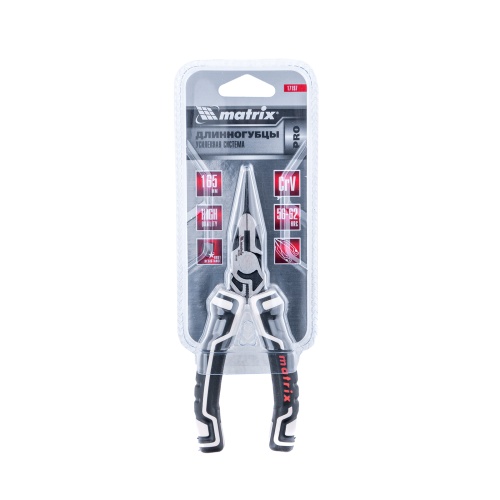Длинногубцы прямые 165 мм, усиленная система, Pro Matrix купить в Москве с доставкой по всей России | ProtosMarket.ru