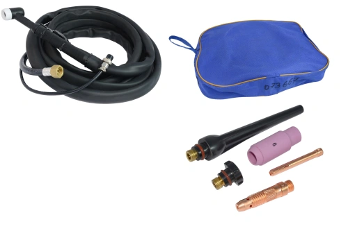 Горелка сварочная TIG  с газовым охлаждением WP-17 (2-pin, 4м) / Torch for TIG welding по ценам производителя в Москве с доставкой по всей России