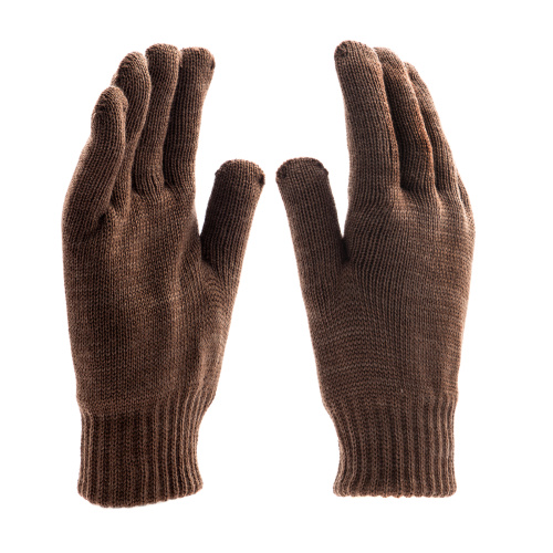 Перчатки трикотажные, двойные, полушерстяные, Сибртех купить в Москве с доставкой по всей России | ProtosMarket.ru