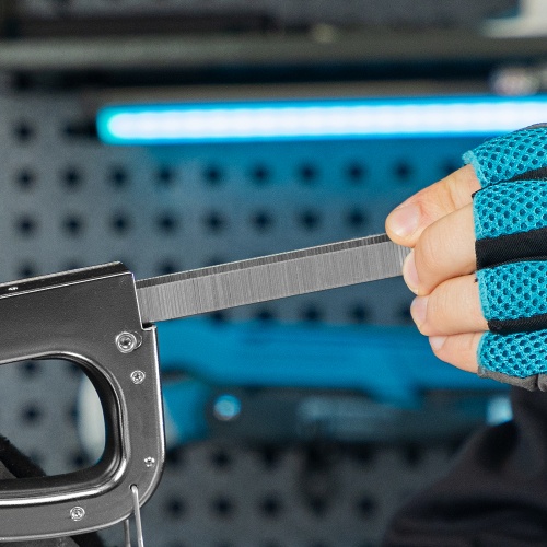 Скобы, 12 мм, для мебельного степлера, усиленные, тип 140,1250 шт Gross купить в Москве с доставкой по всей России | ProtosMarket.ru