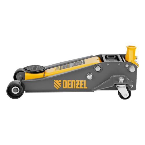 Домкрат гидравлический подкатной, 3 т, 125-470 мм, быстрый подъем, проф. Denzel купить в Москве с доставкой по всей России | ProtosMarket.ru