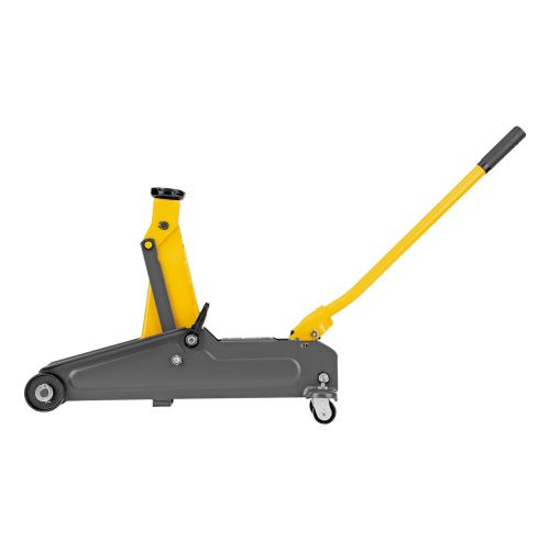 Домкрат гидравлический подкатной, 2 т, 135-385 мм, в пласт. кейсе Denzel купить в Москве с доставкой по всей России | ProtosMarket.ru