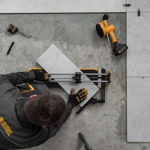 Плиткорез 600х14мм, цельнометал. напр., каретка на подш., стальная станина, рукоятка-пенал Denzel купить в Москве с доставкой по всей России | ProtosMarket.ru