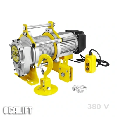 Лебёдка строительная OCALIFT TSA 300/600 кг 60м 380в (модель 500кг) (алюминиевый корпус) купить в Москве с доставкой по всей России | ProtosMarket.ru