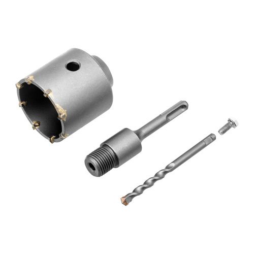 Коронка по бетону в сборе, М22 х 65 мм, SDS Plus Сибртех купить в Москве с доставкой по всей России | ProtosMarket.ru