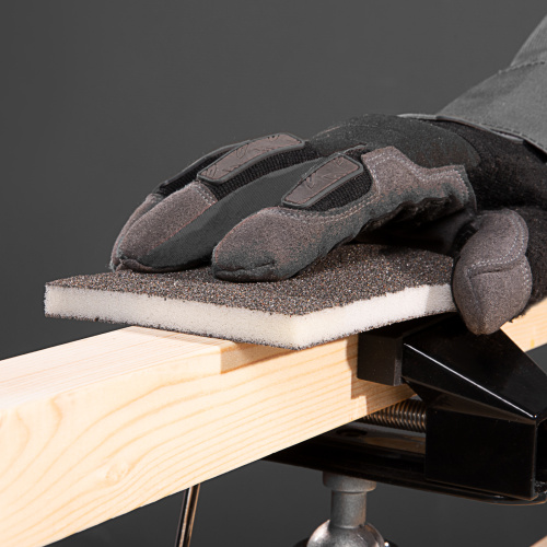 Губка для шлифования, 125 х 100 х 10 мм, мягкая, 3 шт, P 60/80, P 60/100, P 80/120 Matrix купить в Москве с доставкой по всей России | ProtosMarket.ru