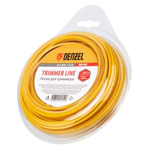 Леска для триммера круглая, 2 мм х 15 м Denzel купить в Москве с доставкой по всей России | ProtosMarket.ru
