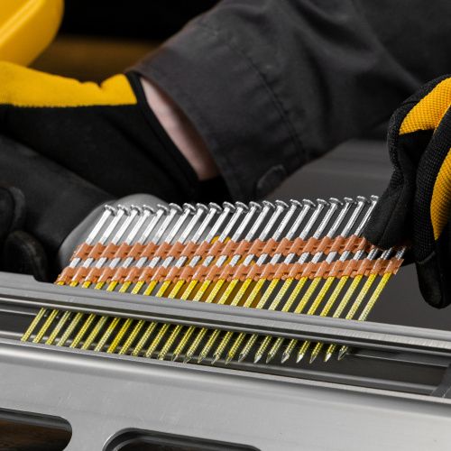 Гвозди для пнев. нейлера (оцинк.) длина - 90 мм, диам. - 3,05 мм, 2000 шт. Denzel купить в Москве с доставкой по всей России | ProtosMarket.ru