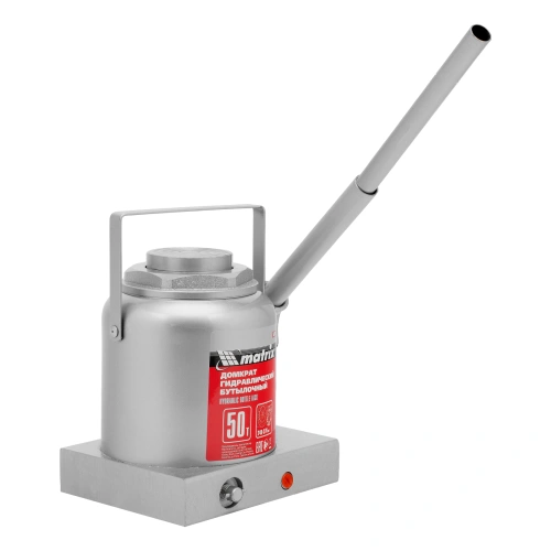 Домкрат гидравлический бутылочный, 50 т, высота подъема 240-370 мм Matrix купить в Москве с доставкой по всей России | ProtosMarket.ru