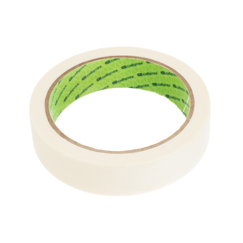 Лента малярная, 23 мм х 25 м, на бумажной основе Сибртех купить в Москве с доставкой по всей России | ProtosMarket.ru