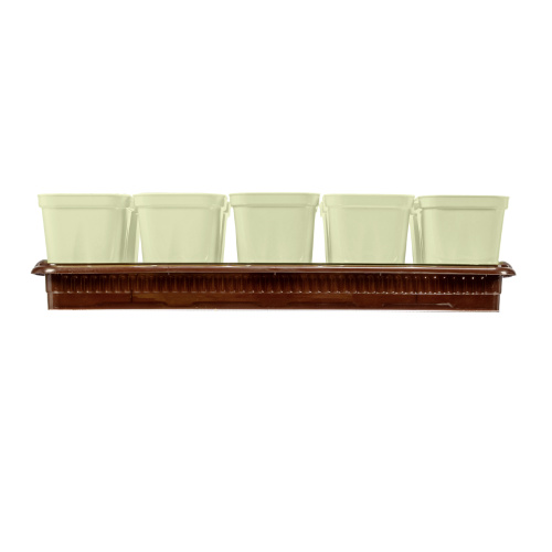 Набор для рассады, поддон 380х155х40 мм, 10 горшочков по 250 мл с выдвижным дном Palisad купить в Москве с доставкой по всей России | ProtosMarket.ru