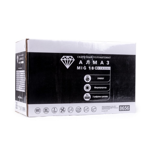 Сварочный полуавтомат Алмаз MIG 180 SYNERGY купить в Москве с доставкой по всей России | ProtosMarket.ru