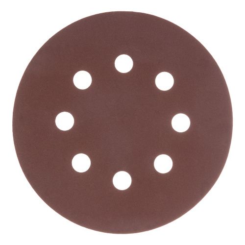 Круг абразивный на ворсовой подложке под "липучку", перфорированный, P 320, 125 мм, 5 шт Matrix купить в Москве с доставкой по всей России | ProtosMarket.ru