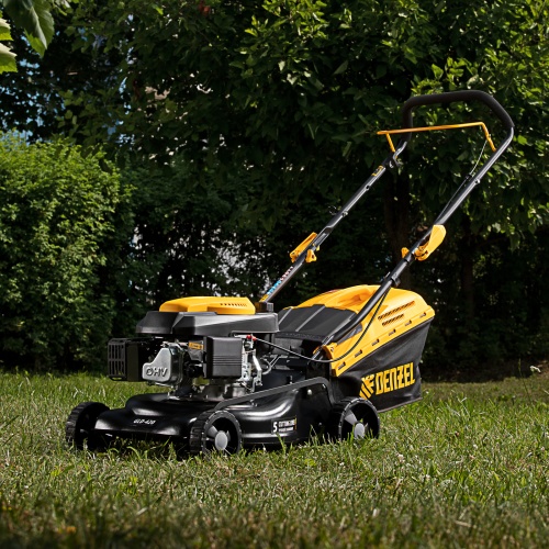 Газонокосилка бензиновая GLD-420, 146 см3, ширина 42 см, 40 л Denzel купить в Москве с доставкой по всей России | ProtosMarket.ru