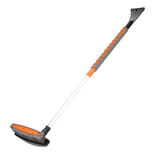 Щетка-сметка для снега со скребком телескопическая Stels купить в Москве с доставкой по всей России | ProtosMarket.ru