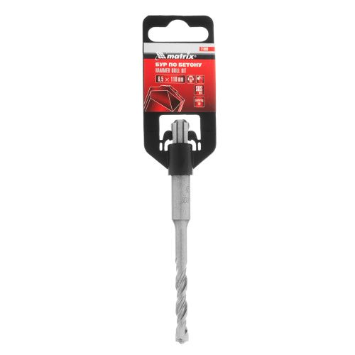 Бур по бетону, 6.5 x 110 мм, SDS Plus Matrix купить в Москве с доставкой по всей России | ProtosMarket.ru