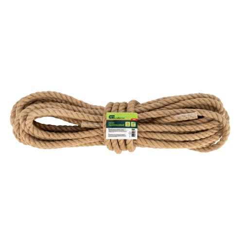 Канат льнопеньковый, D 12 мм, L 10 м Россия Сибртех купить в Москве с доставкой по всей России | ProtosMarket.ru