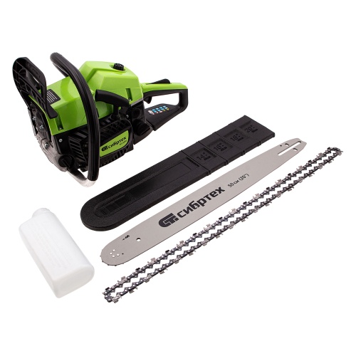 Пила цепная бензиновая БП-5850, 58 см3, шина 50 см, шаг 0.325, паз 1,5 мм, 76 звеньев Сибртех купить в Москве с доставкой по всей России | ProtosMarket.ru