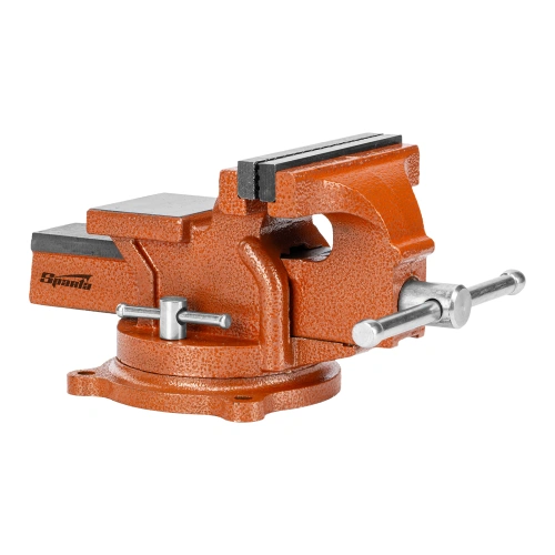 Тиски слесарные, 125 мм, поворотные, с наковальней Sparta купить в Москве с доставкой по всей России | ProtosMarket.ru